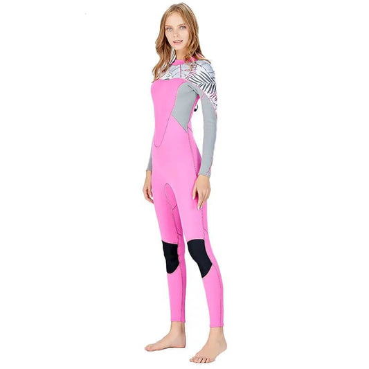 2mm Long Sleeve Swimwear Neoprene Swimsuit Snorkeling Surf Diving Suit Equipment